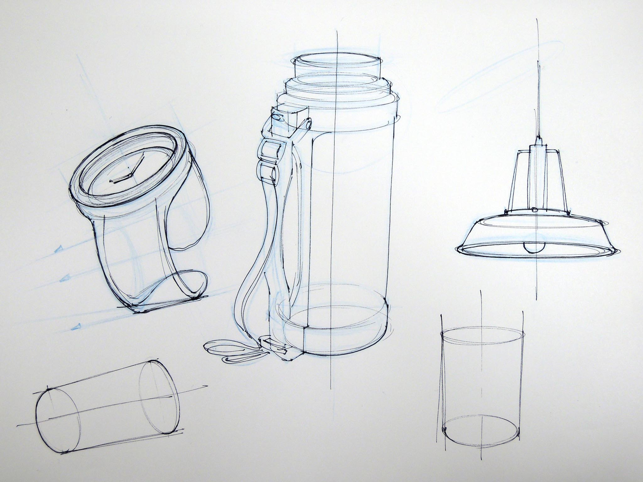 Products and perspective (2) | Exploratory Sketching

